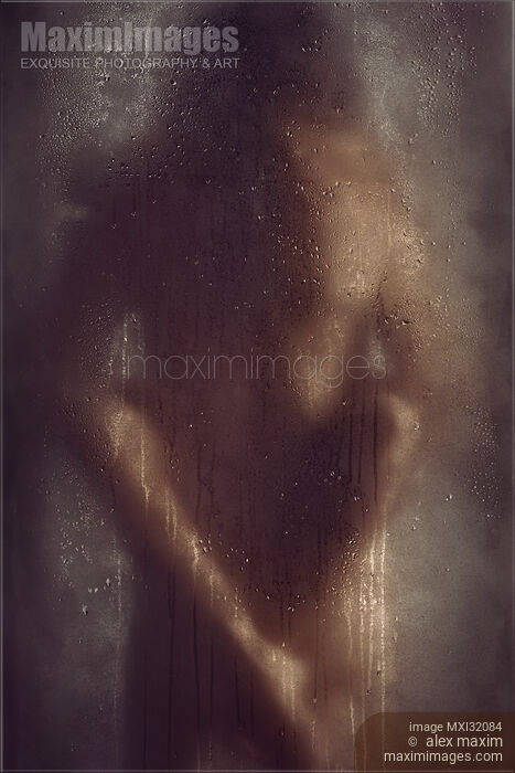 Sexy nude couple making love behind wet shower glass Rear view of man back with woman legs crossed behind Stock photo of Sexy nude couple making love behind wet shower glass Rear view of man back with woman legs crossed behind Buy commercial use license at MaximImages