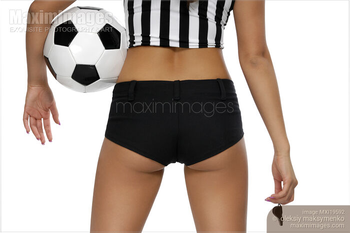 Stock photo of Sexy Soccer Referee Butt Buy commercial use license at MaximImages