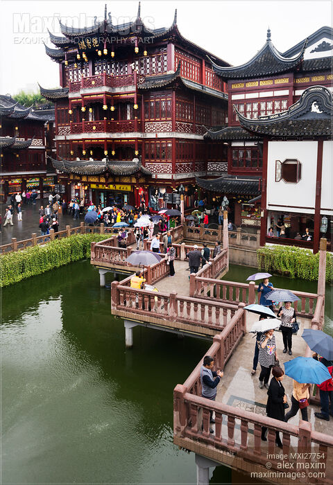 Stock photo of Shanghai old town China Buy commercial use license at MaximImages