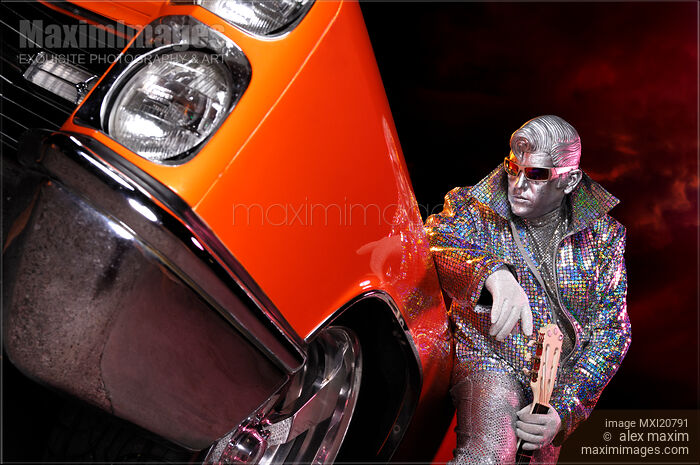 Silver Elvis Stock photo of Silver Elvis Buy commercial use license at MaximImages