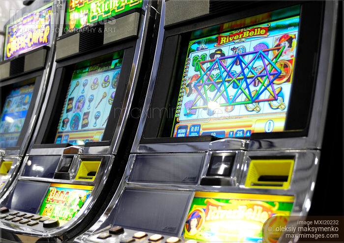 Stock photo of Slot Machines Buy commercial use license at MaximImages