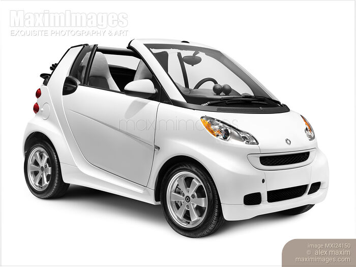 Smart ForTwo Passion Cabriolet city car Stock photo of Smart ForTwo Passion Cabriolet city car Buy commercial use license at MaximImages