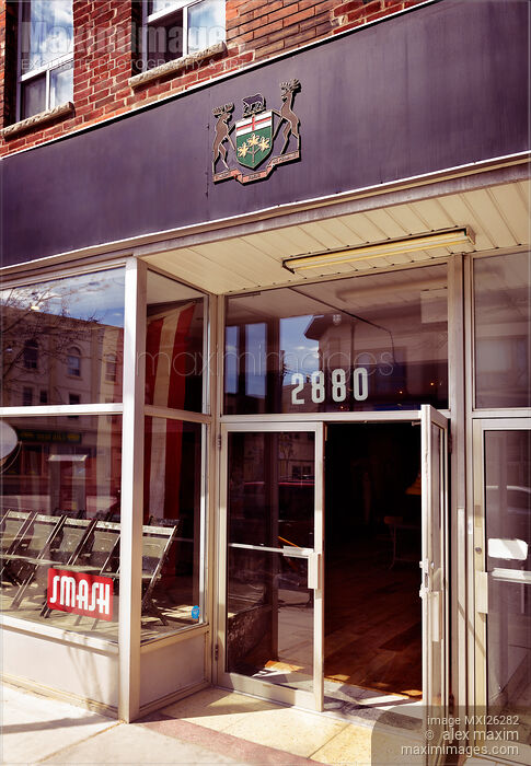 Stock photo of Smash Recoveries vintage home decor store at the Junction Toronto Buy commercial use license at MaximImages