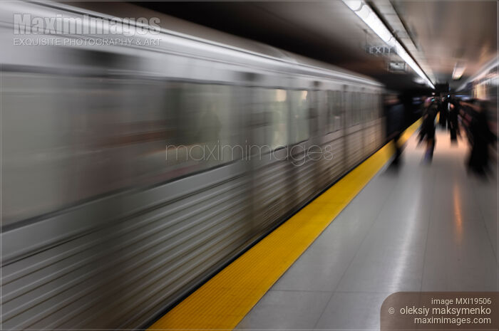 Subway Train Stock photo of Subway Train Buy commercial use license at MaximImages