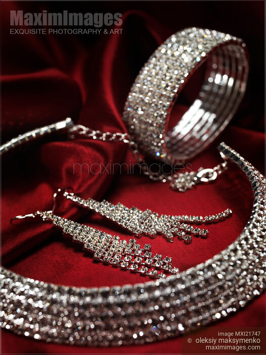 Swarovski Crystal Jewellery Stock photo of Swarovski Crystal Jewellery Buy commercial use license at MaximImages