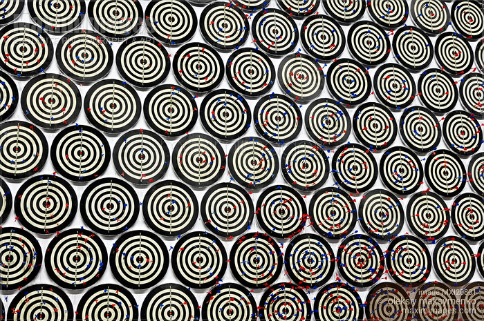 Stock photo of Targets Buy commercial use license at MaximImages