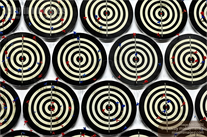 Targets Stock photo of Targets Buy commercial use license at MaximImages