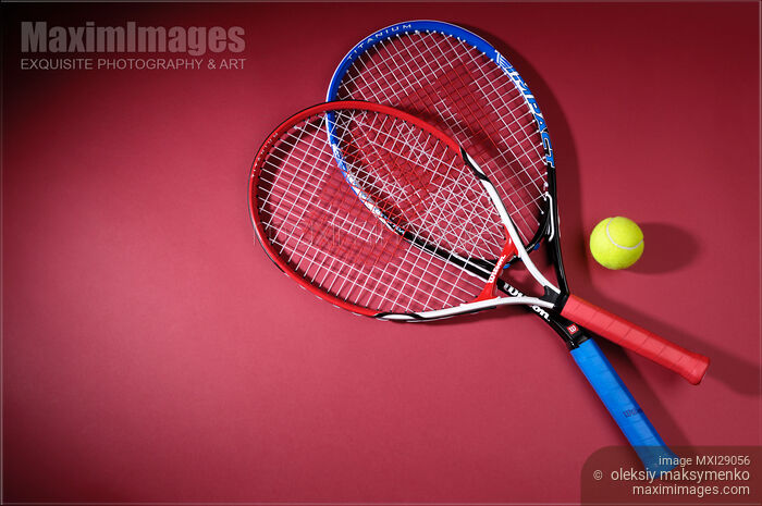 Tennis Rackets Stock photo of Tennis Rackets Buy commercial use license at MaximImages
