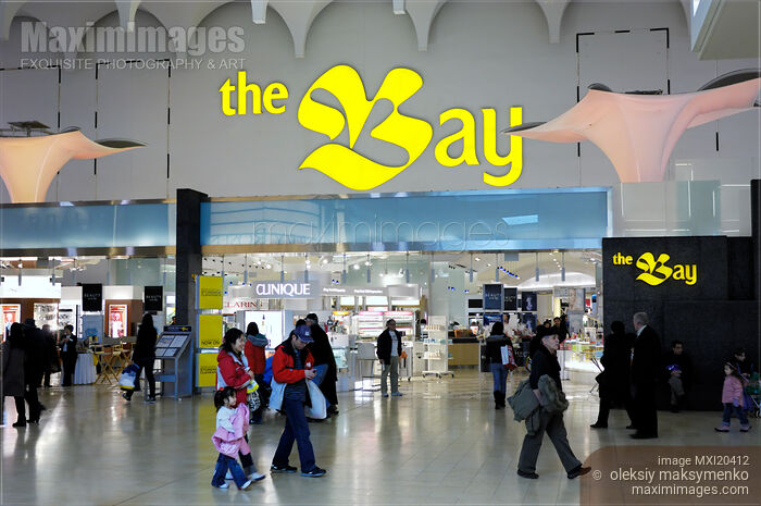 The Bay at Yorkdale Shopping Centre Stock photo of The Bay at Yorkdale Shopping Centre Buy commercial use license at MaximImages