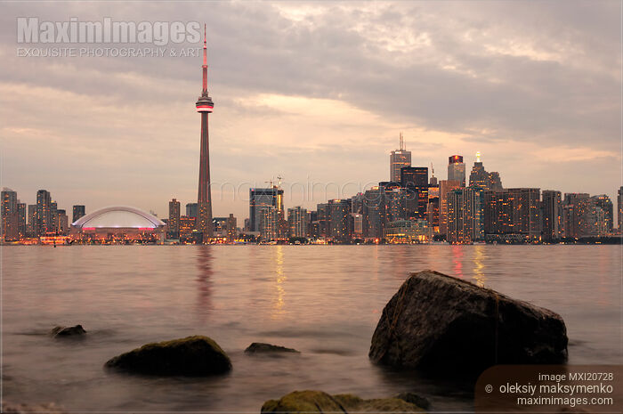Stock photo of The City of Toronto Buy commercial use license at MaximImages