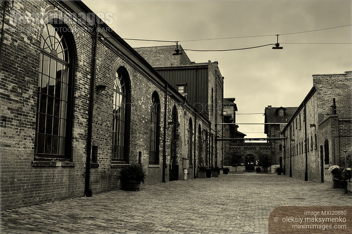 The Distillery Historic District in Toronto Stock photo of The Distillery Historic District in Toronto Buy commercial use license at MaximImages