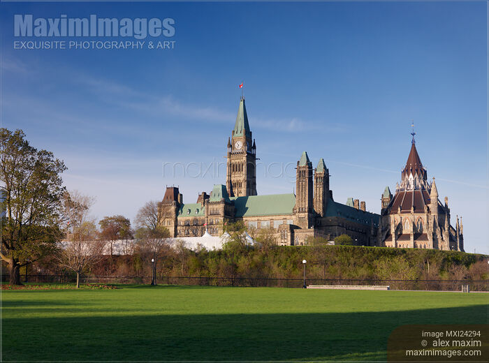 The Parliament Building in Ottawa Canada Stock photo of The Parliament Building in Ottawa Canada Buy commercial use license at MaximImages