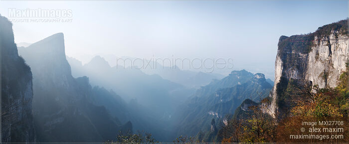 Stock photo of Tianmen Mountain National Park Buy commercial use license at MaximImages