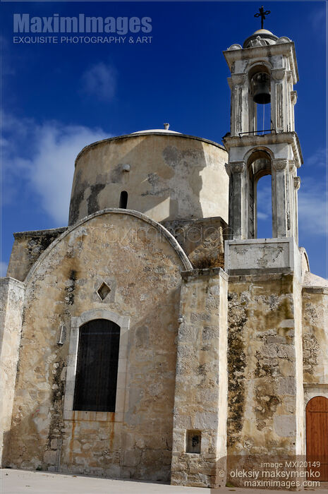 Timios Stavros Ancient Orthodox Church in Cyprus Stock photo of Timios Stavros Ancient Orthodox Church in Cyprus Buy commercial use license at MaximImages