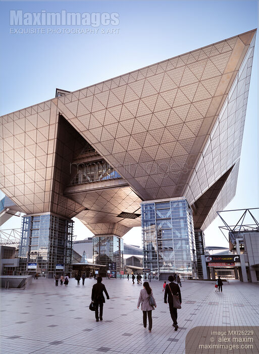 Stock photo of Tokyo Big Sight Exhibition Center Buy commercial use license at MaximImages