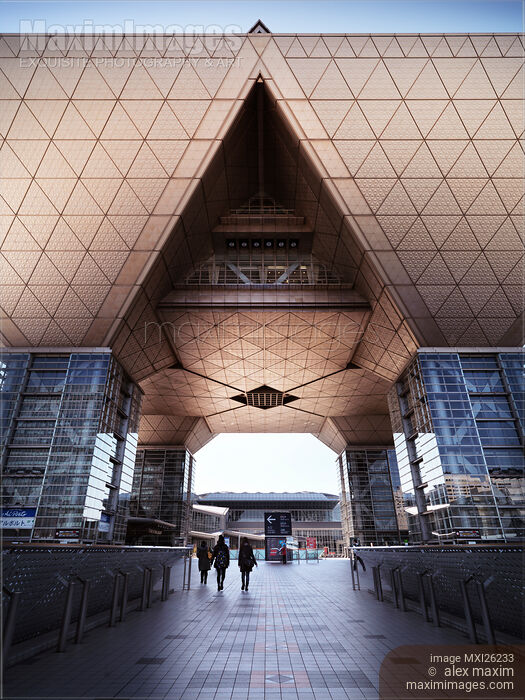 Tokyo International Exhibition Center Big Sight Stock photo of Tokyo International Exhibition Center Big Sight Buy commercial use license at MaximImages