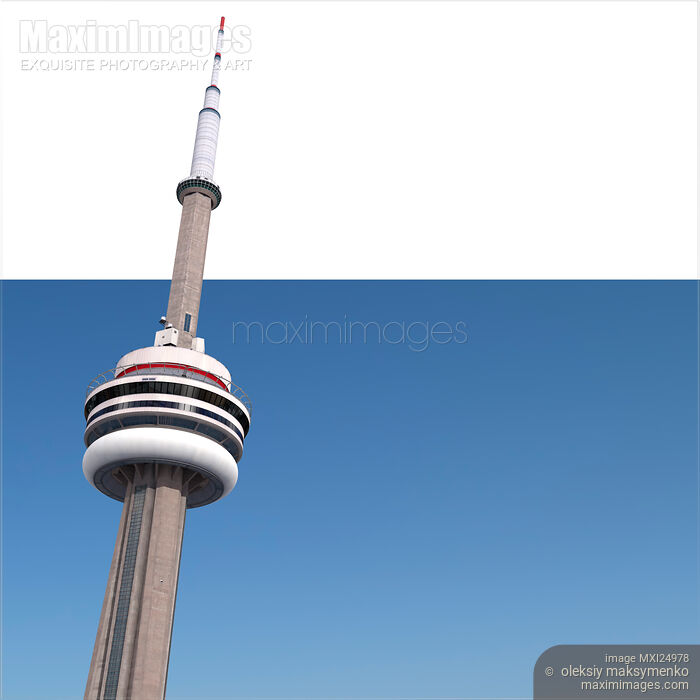 Toronto CN tower Stock photo of Toronto CN tower Buy commercial use license at MaximImages