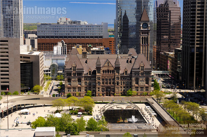 Toronto Old City Hall Stock photo of Toronto Old City Hall Buy commercial use license at MaximImages