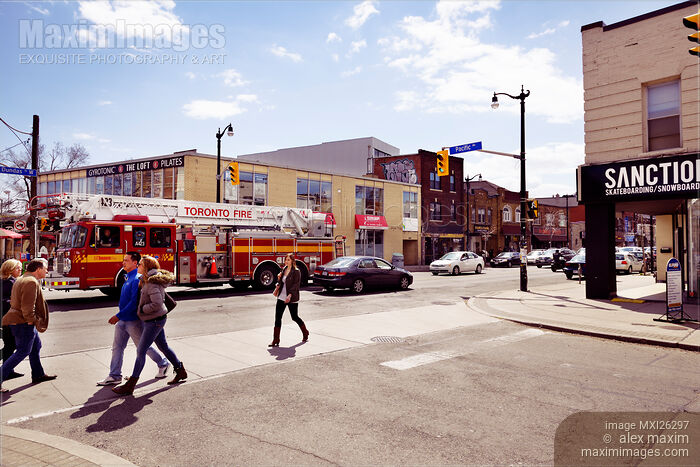 Stock photo of Toronto the Junction Buy commercial use license at MaximImages