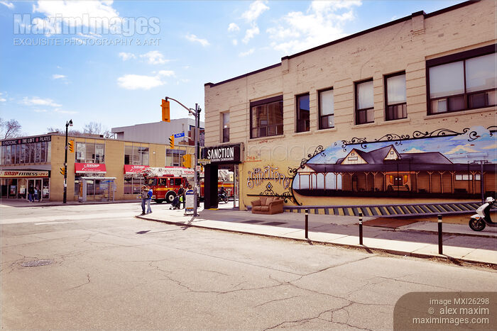 Stock photo of Toronto the Junction Buy commercial use license at MaximImages