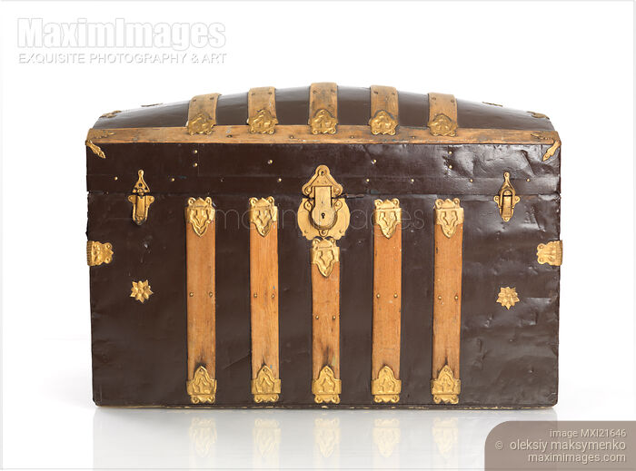 Stock photo of Treasure Chest Buy commercial use license at MaximImages