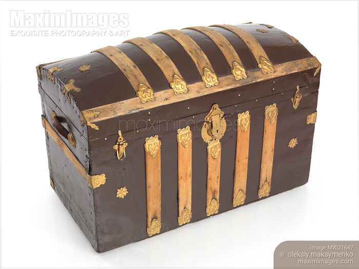 Stock photo of Treasure Chest Buy commercial use license at MaximImages