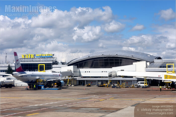 Stock photo of Ukraine International Airport Buy commercial use license at MaximImages