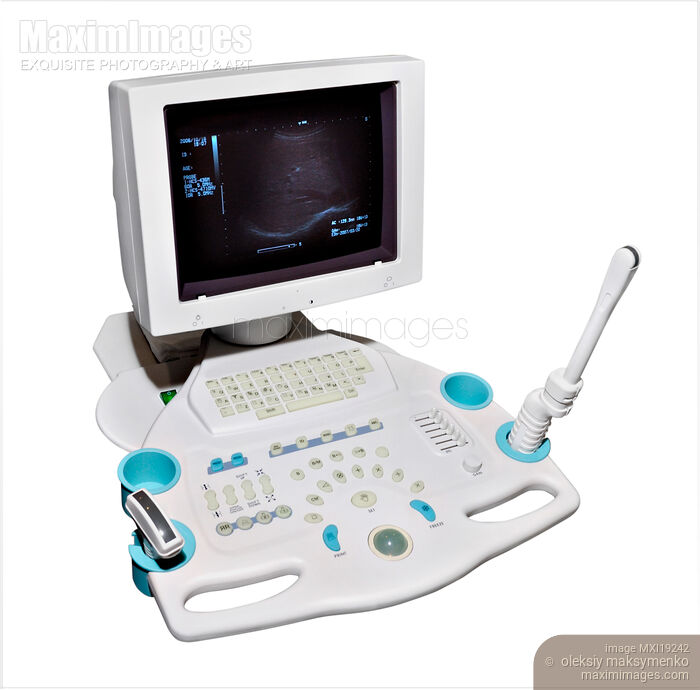 Stock photo of Ultrasonic System Ultrasound scanner Buy commercial use license at MaximImages