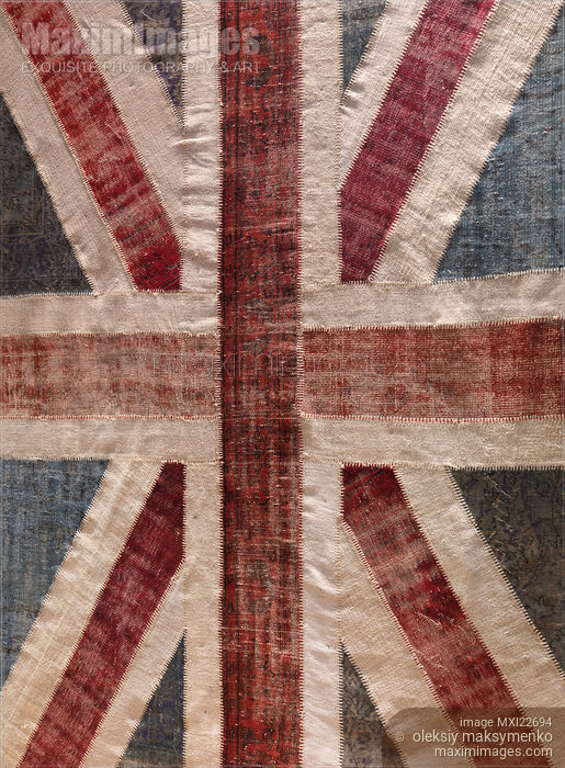 Stock photo of Union Jack Carpet Buy commercial use license at MaximImages