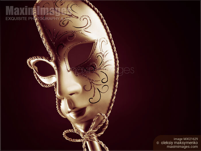 Venetian Mask Stock photo of Venetian Mask Buy commercial use license at MaximImages