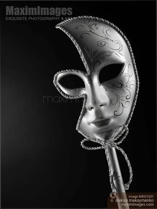 Stock photo of Venetian Mask Buy commercial use license at MaximImages