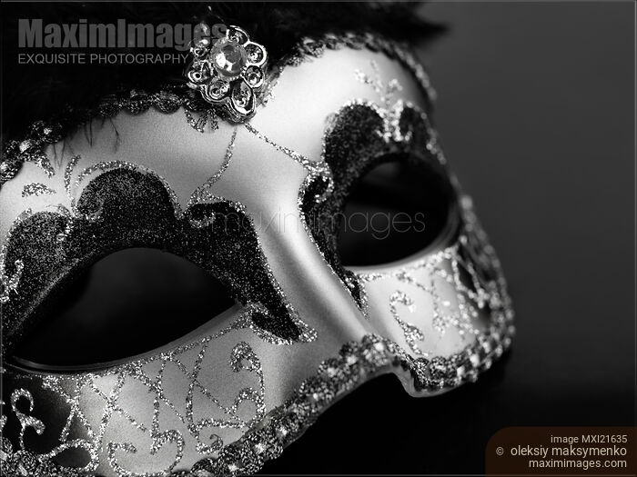 Stock photo of Venetian Mask Buy commercial use license at MaximImages