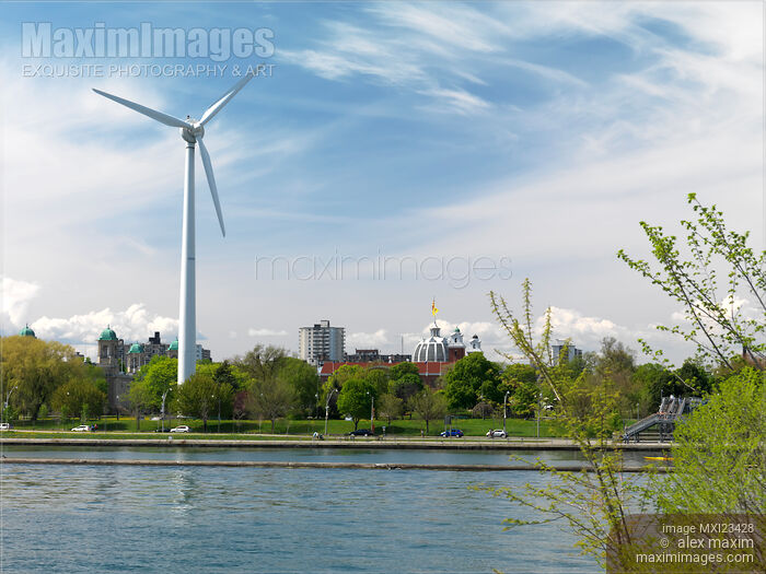 Wind Turbine Generator in Toronto Stock photo of Wind Turbine Generator in Toronto Buy commercial use license at MaximImages