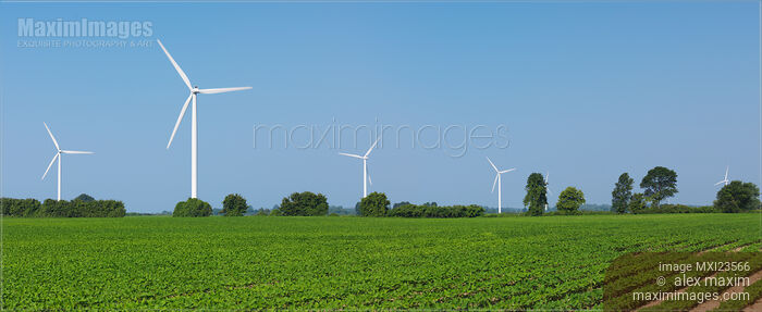 Wind Turbines Stock photo of Wind Turbines Buy commercial use license at MaximImages