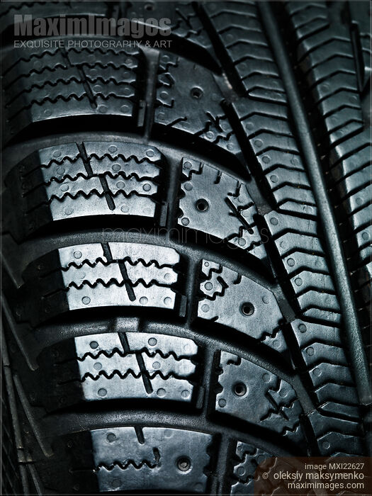 Winter Tire Tread Stock photo of Winter Tire Tread Buy commercial use license at MaximImages