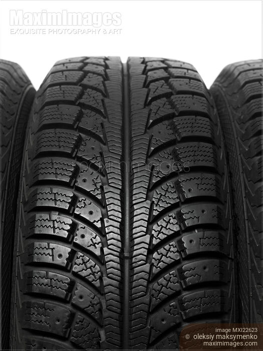 Stock photo of Winter Tires Buy commercial use license at MaximImages