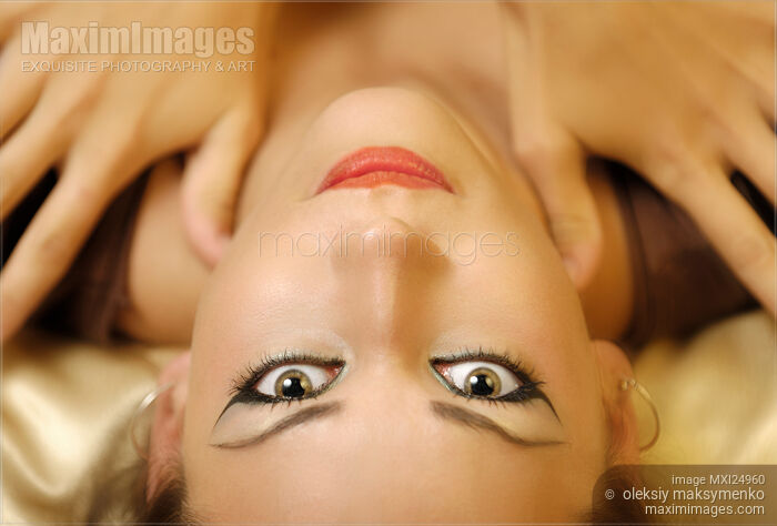 Stock photo of Woman with beautiful eyes Buy commercial use license at MaximImages