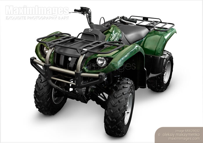 Stock photo of Yamaha ATV Grizzly Buy commercial use license at MaximImages