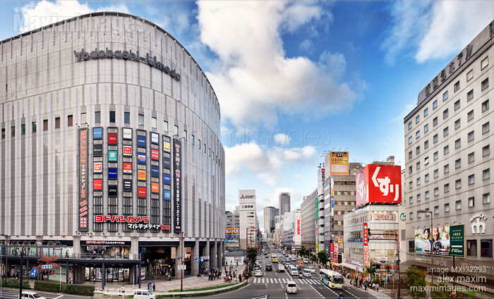 Yodobashi-Umeda Yodobashi Camera department store in Osaka Stock photo of Yodobashi-Umeda Yodobashi Camera department store in Osaka Buy commercial use license at MaximImages