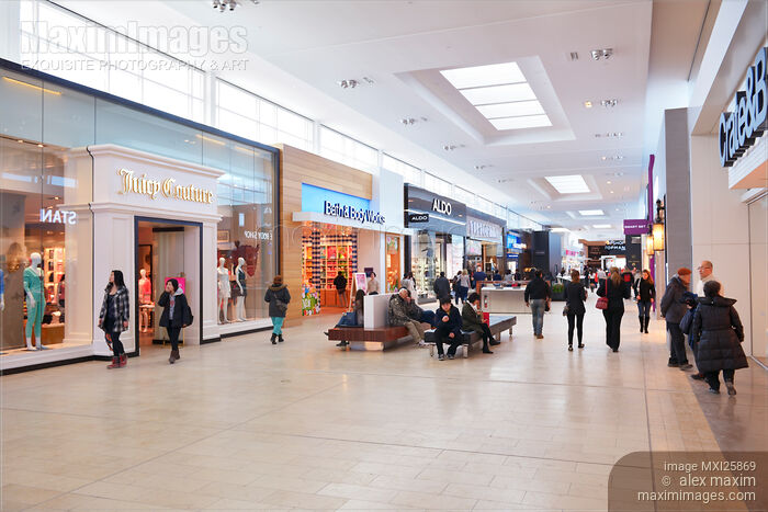 Stock photo of Yorkdale Shopping Centre Toronto mall Buy commercial use license at MaximImages