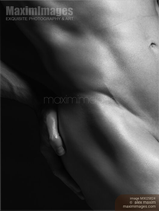 Young nude man slim fit body parts Stock photo of Young nude man slim fit body parts Buy commercial use license at MaximImages