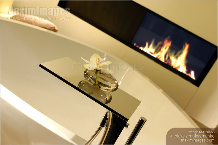 Stock photo of Zen style bathroom Buy commercial use license at MaximImages